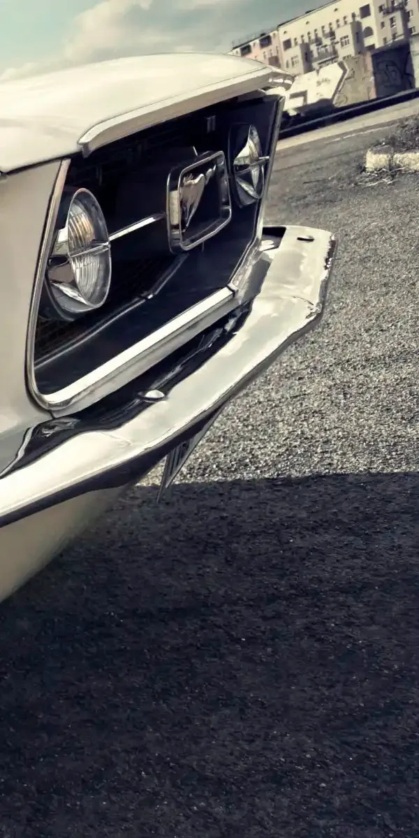 1968 Ford Mustang Convertible Car Wall Art