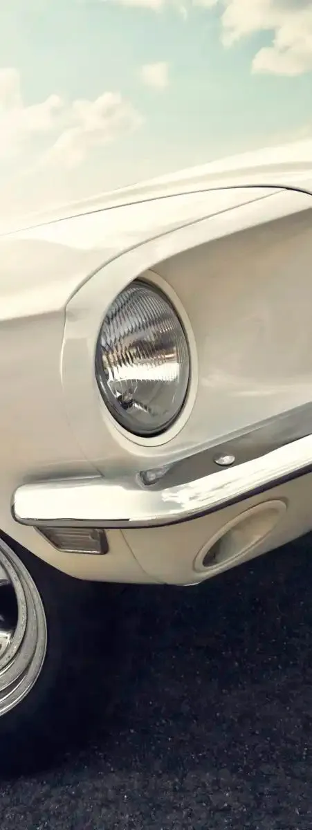 1968 Ford Mustang Convertible Car Wall Art