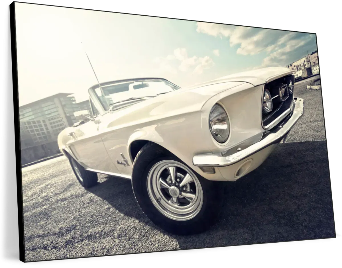 1968 Ford Mustang Convertible Car Wall Art
