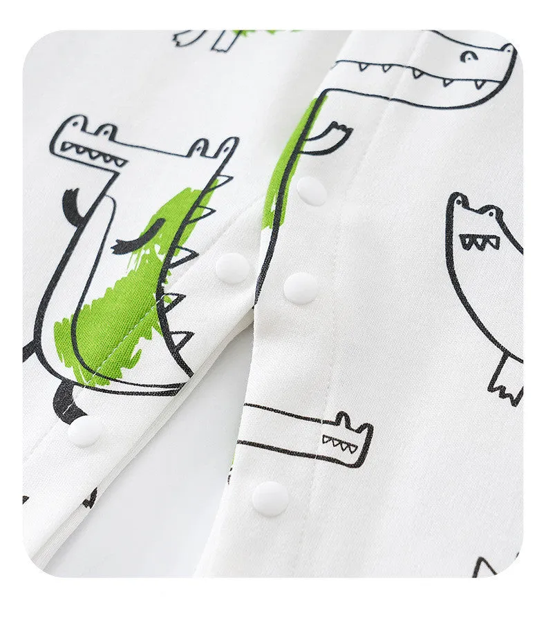 Adorable Alligator print Baby Onesie