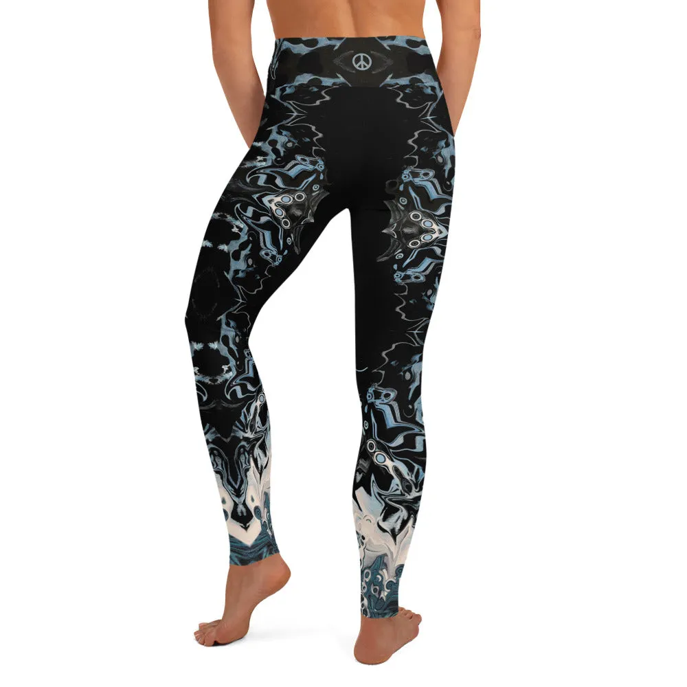Arabic Illusion Yoga Leggings