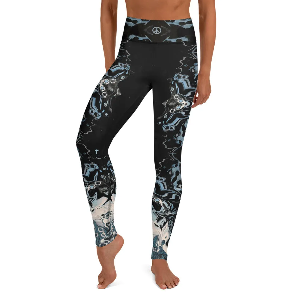 Arabic Illusion Yoga Leggings