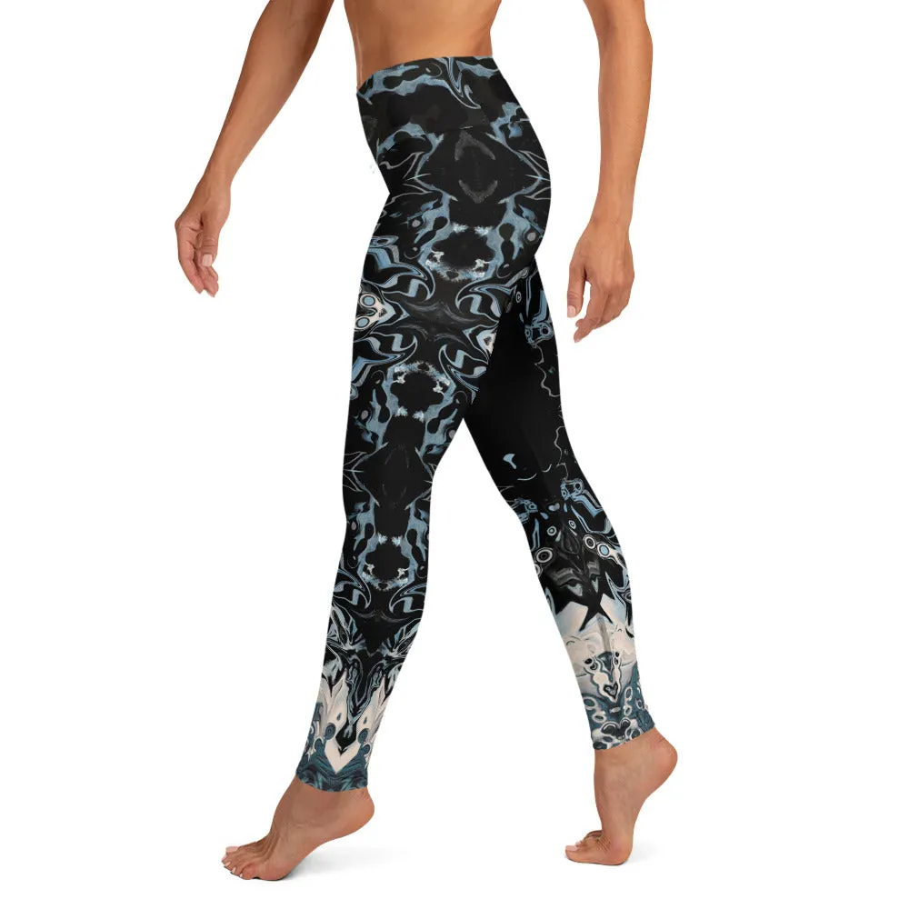 Arabic Illusion Yoga Leggings