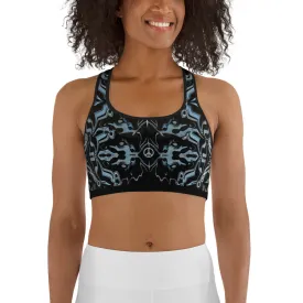 Arabic Illusion Yoga Sports bra