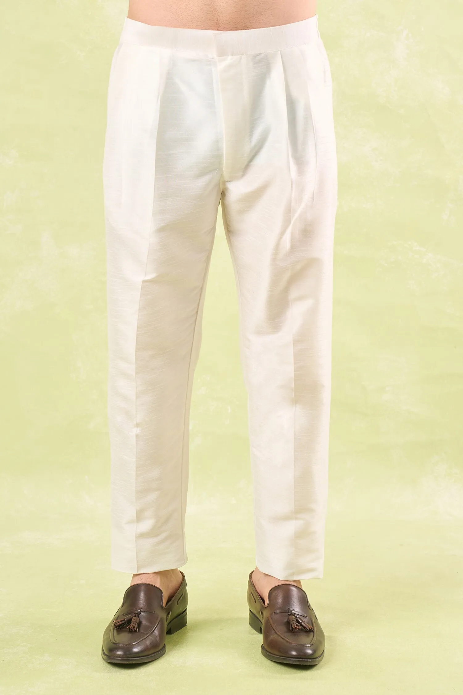 Blush Pink Embroidered Kurta-Bundi Set