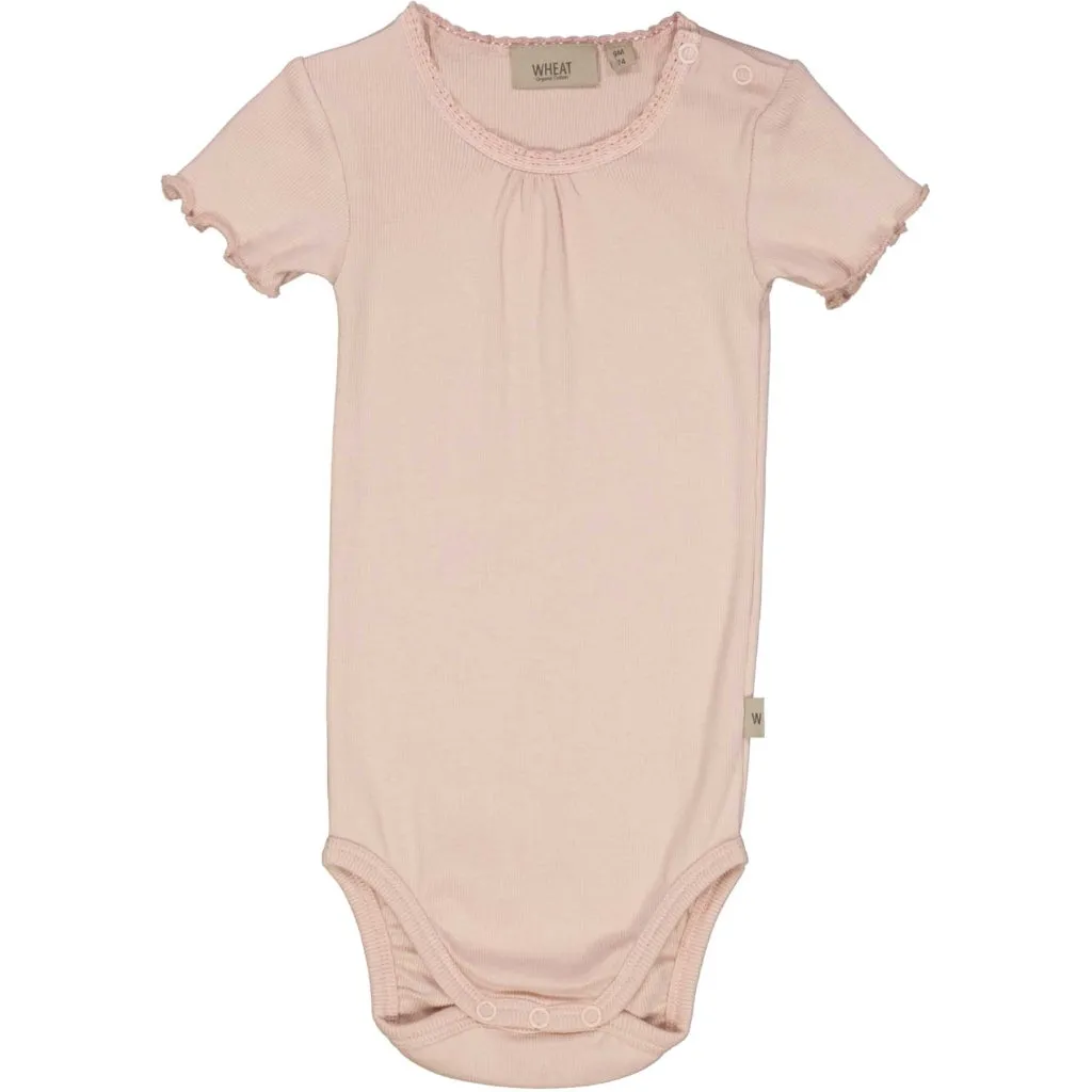 Body Rib Lace SS - powder