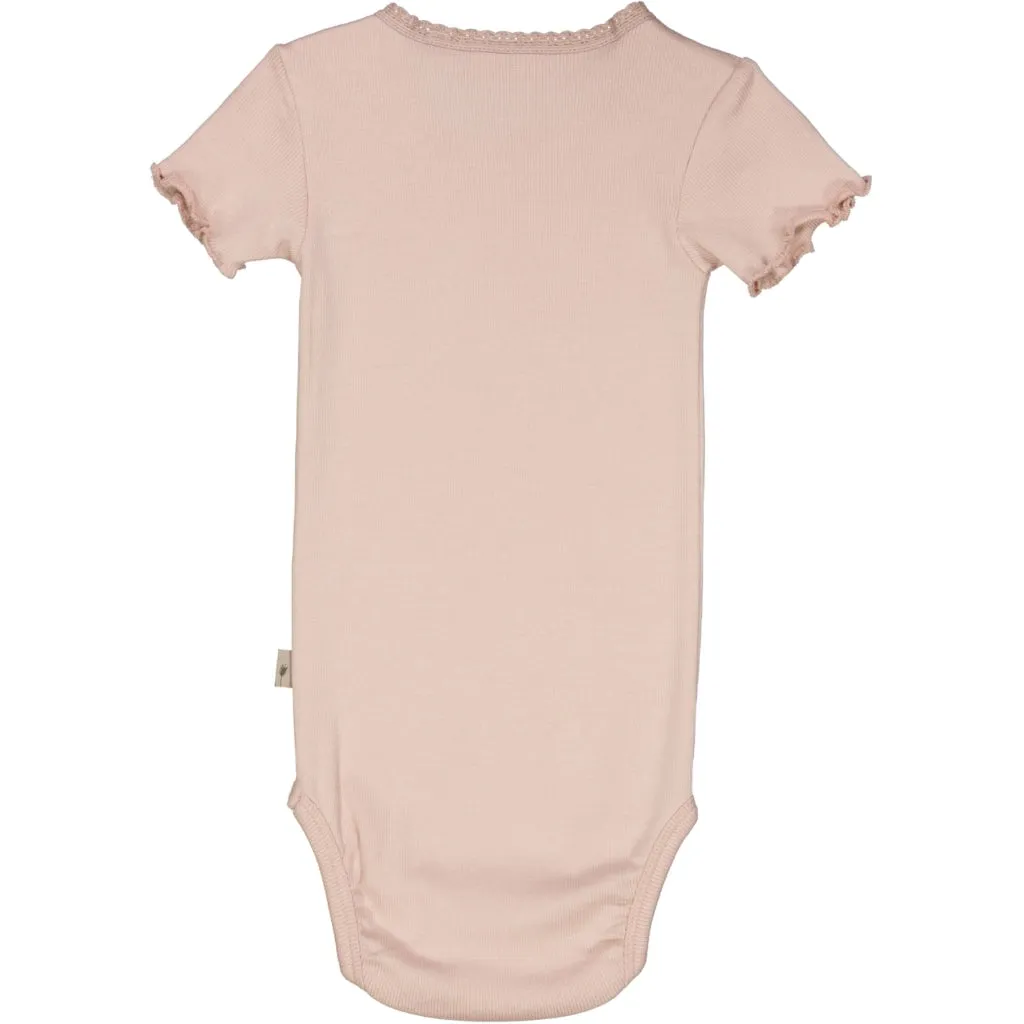 Body Rib Lace SS - powder