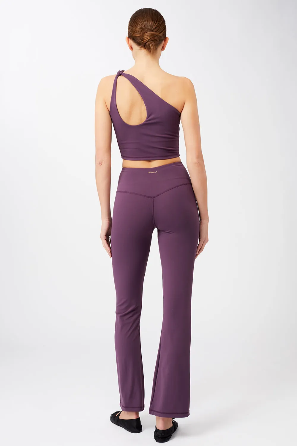 Cropped Shoulder Top (Purple Passion)