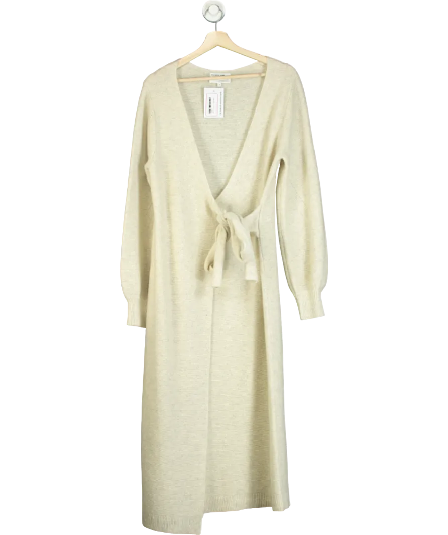 Designers Remix Cream Carmen Robe Dress UK S