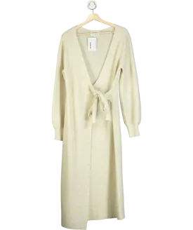 Designers Remix Cream Carmen Robe Dress UK S