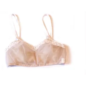 Edith Lances Wire-Free Sheer Minimizer Bra 2300