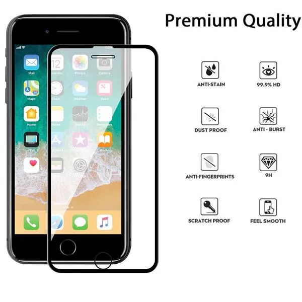 Full Coverage Tempered Glass Screen Protector