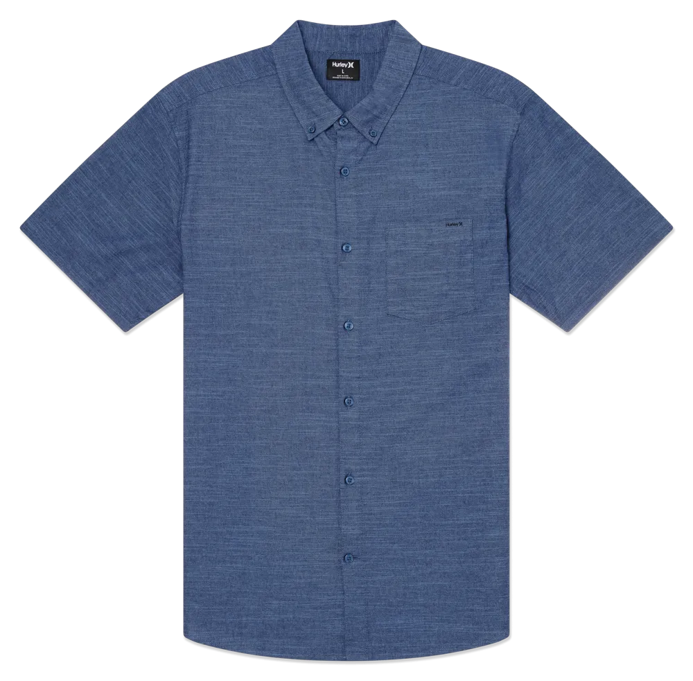 Hurley Mens Obsidian Icon Stretch SS Shirt