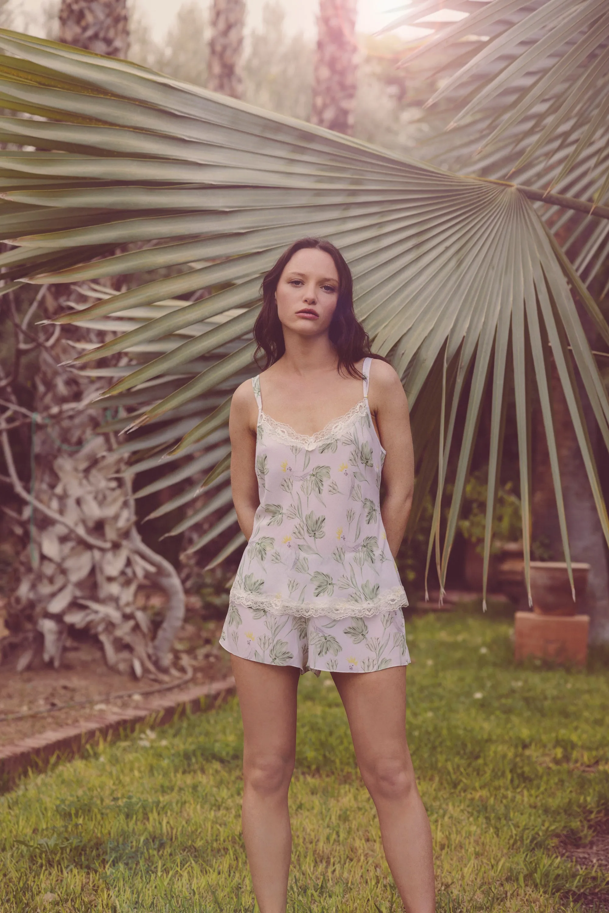 Jeanie Crepe de Chine Silk Short