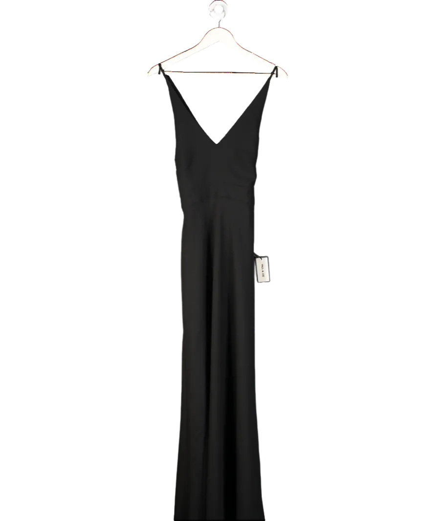 Paul & Joe Black Salome Robe Dress UK 8
