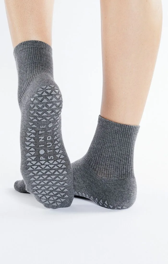 Pointe Studio Grip Sock Full Ankle Coverage