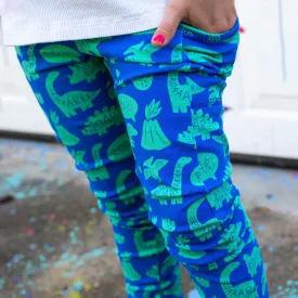 "Need I Say Roar" Dinosaur Leggings with Pockets
