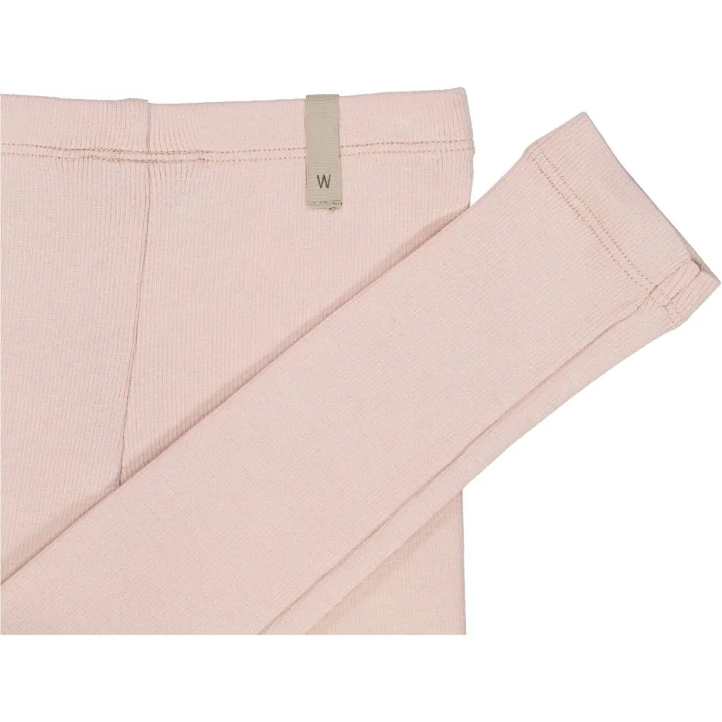 Rib Leggings - powder