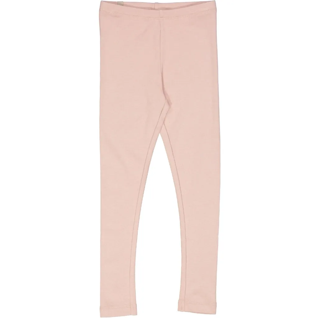 Rib Leggings - rose powder
