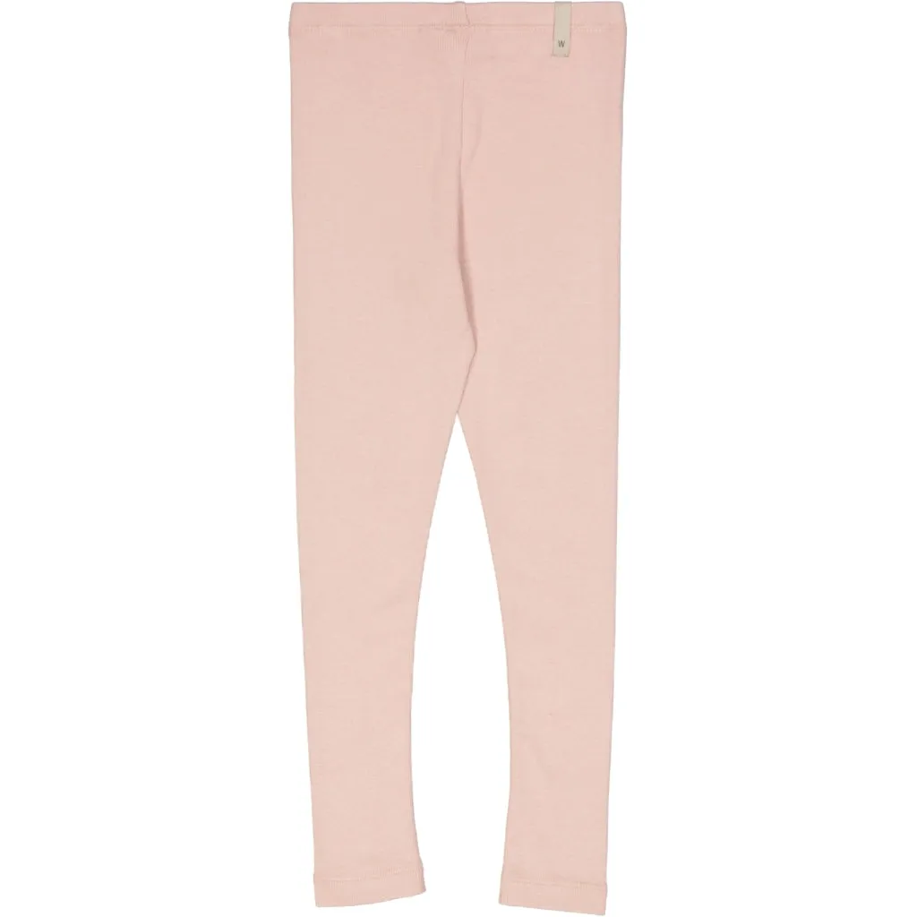 Rib Leggings - rose powder