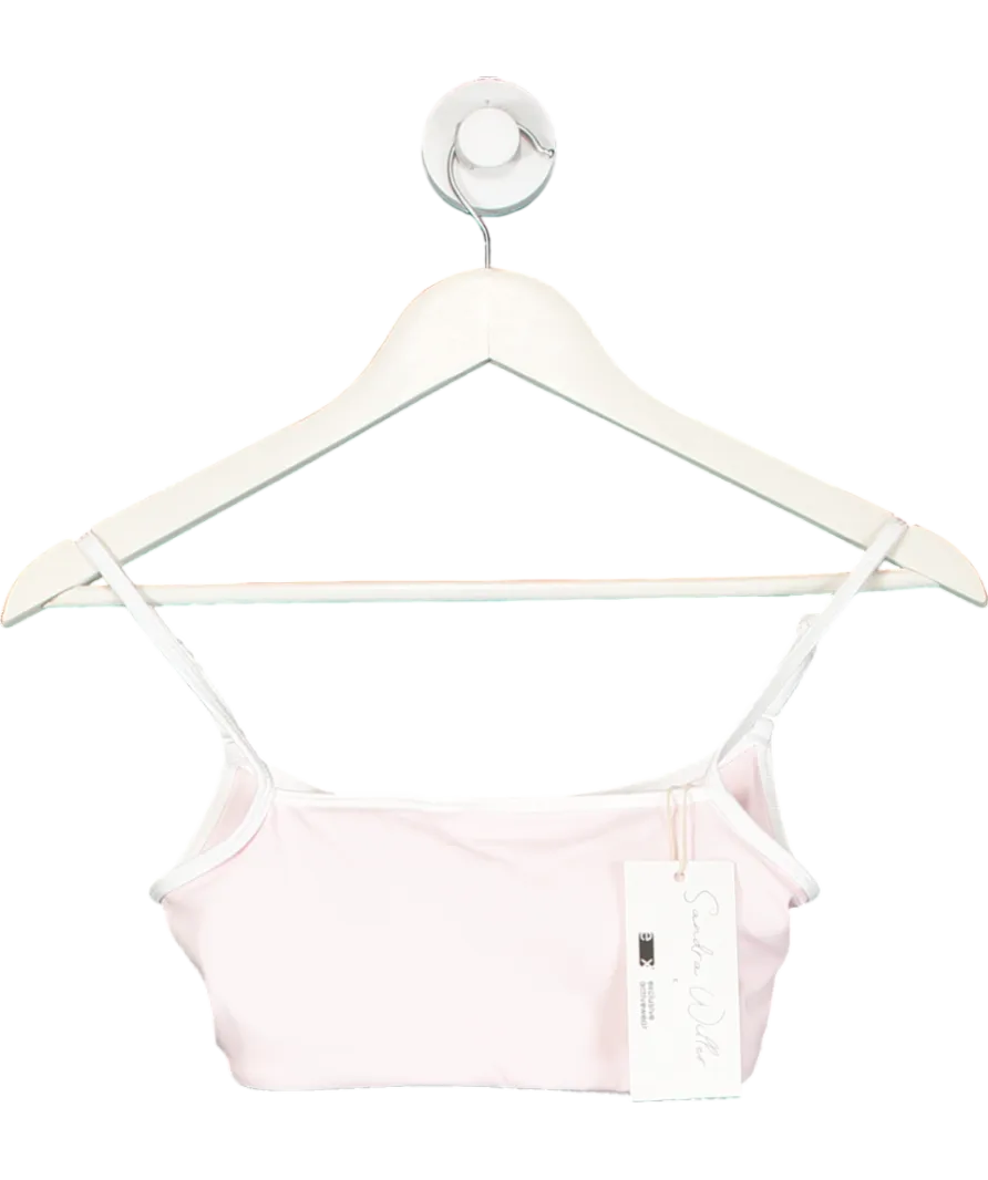 Sandra Willer Pink Active Pixi Bra UK XS/S