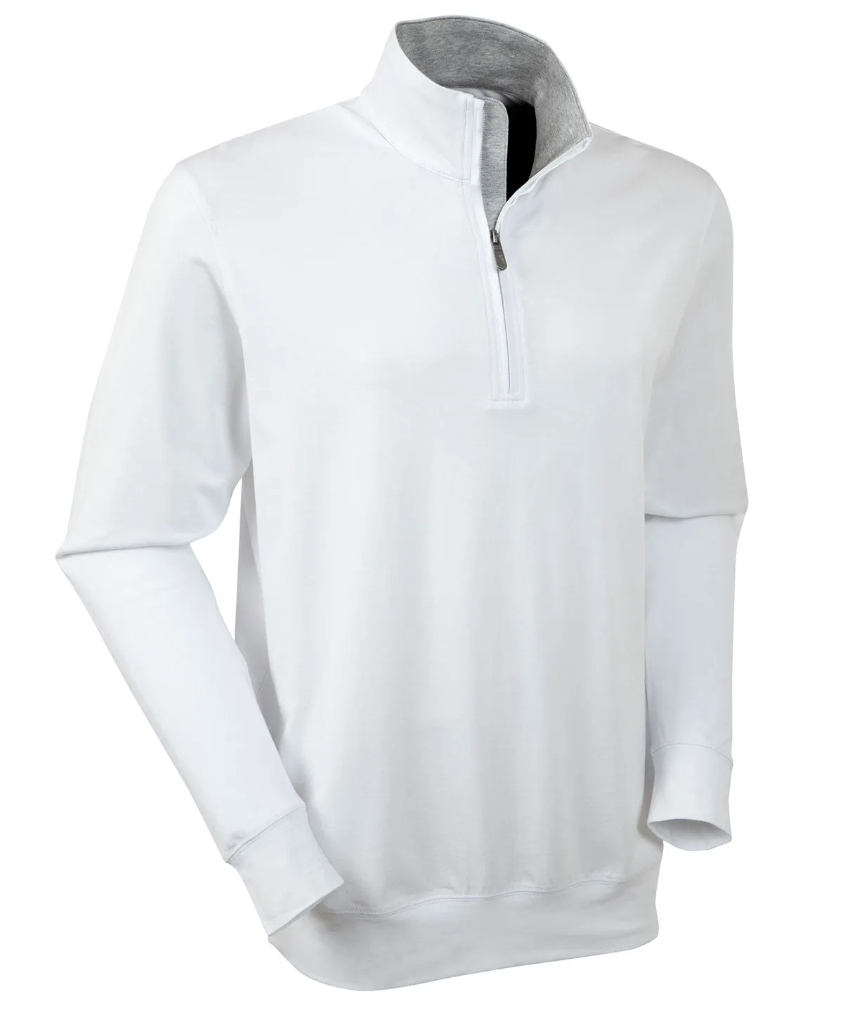 Signature Liquid Cotton Performance Long-Sleeve Quarter-Zip Pullover