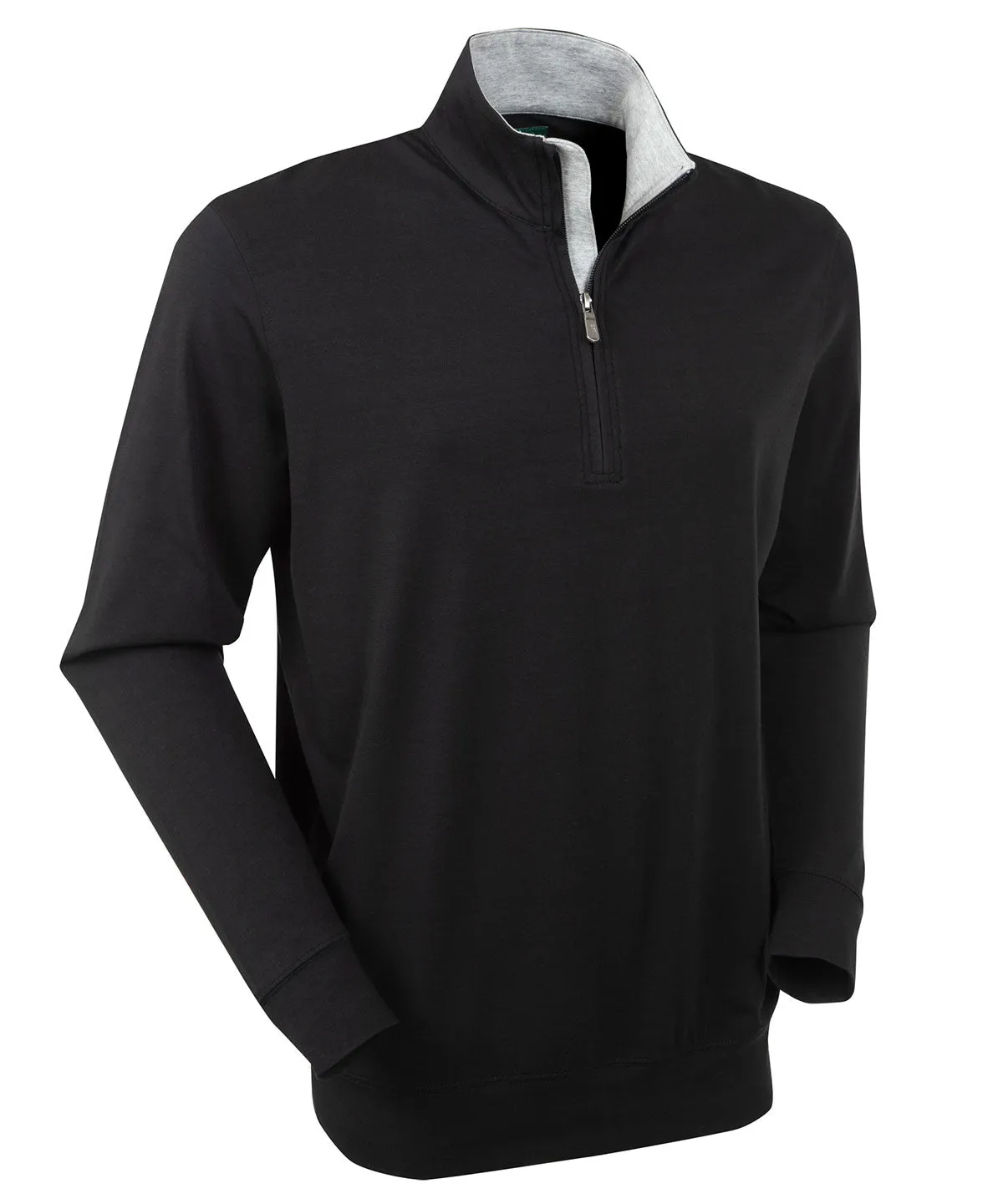 Signature Liquid Cotton Performance Long-Sleeve Quarter-Zip Pullover