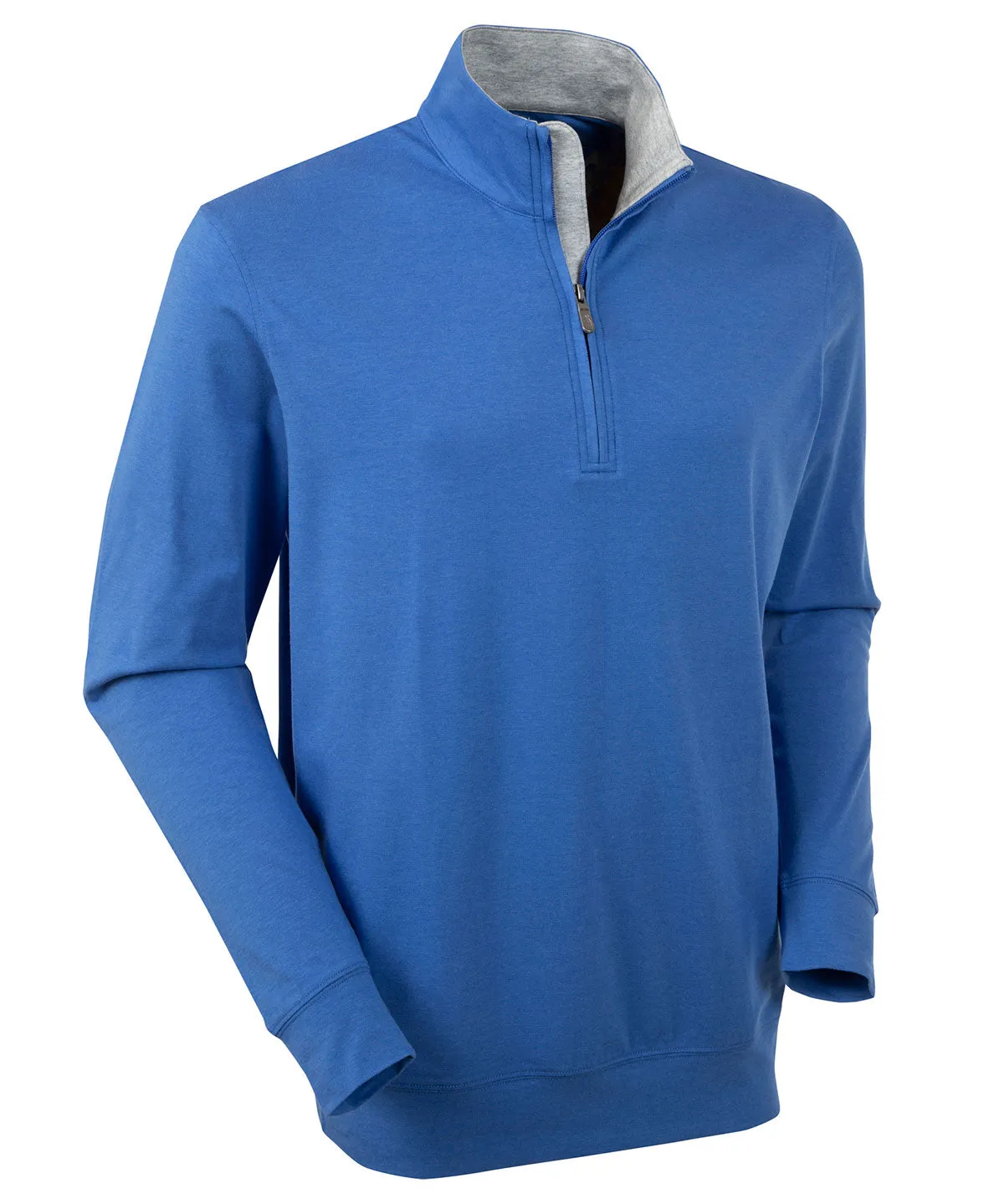 Signature Liquid Cotton Performance Long-Sleeve Quarter-Zip Pullover