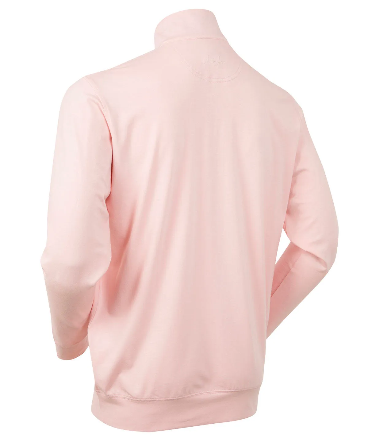 Signature Liquid Cotton Performance Long-Sleeve Quarter-Zip Pullover