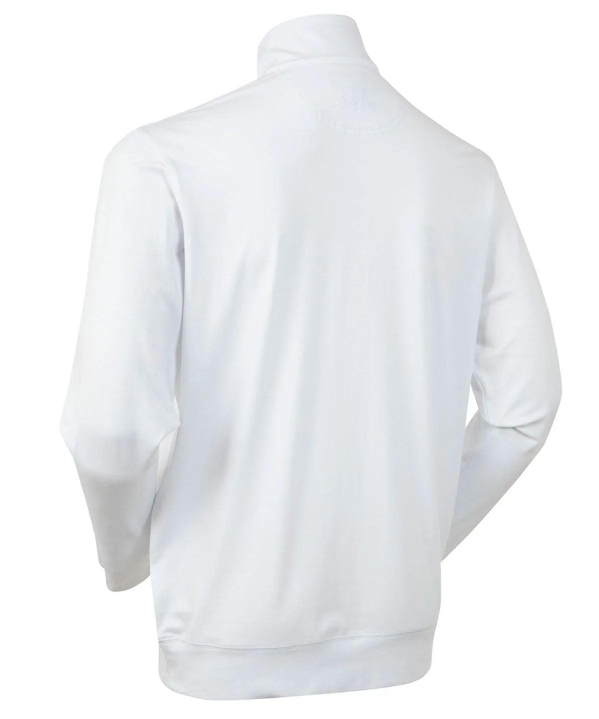 Signature Liquid Cotton Performance Long-Sleeve Quarter-Zip Pullover
