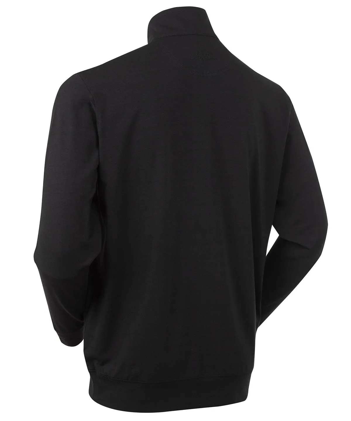 Signature Liquid Cotton Performance Long-Sleeve Quarter-Zip Pullover