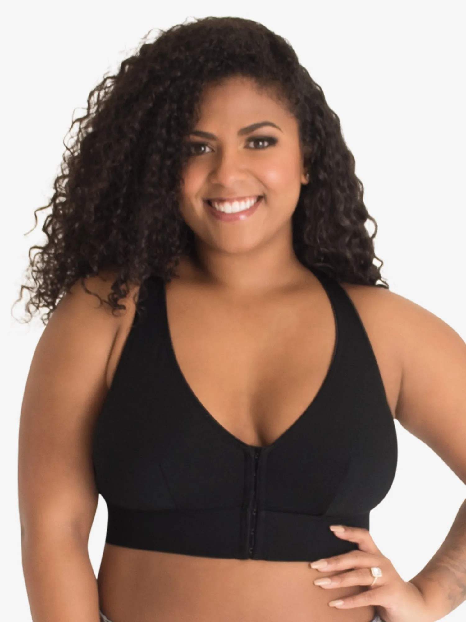 The Greta - Front-Closure Wirefree Bralette