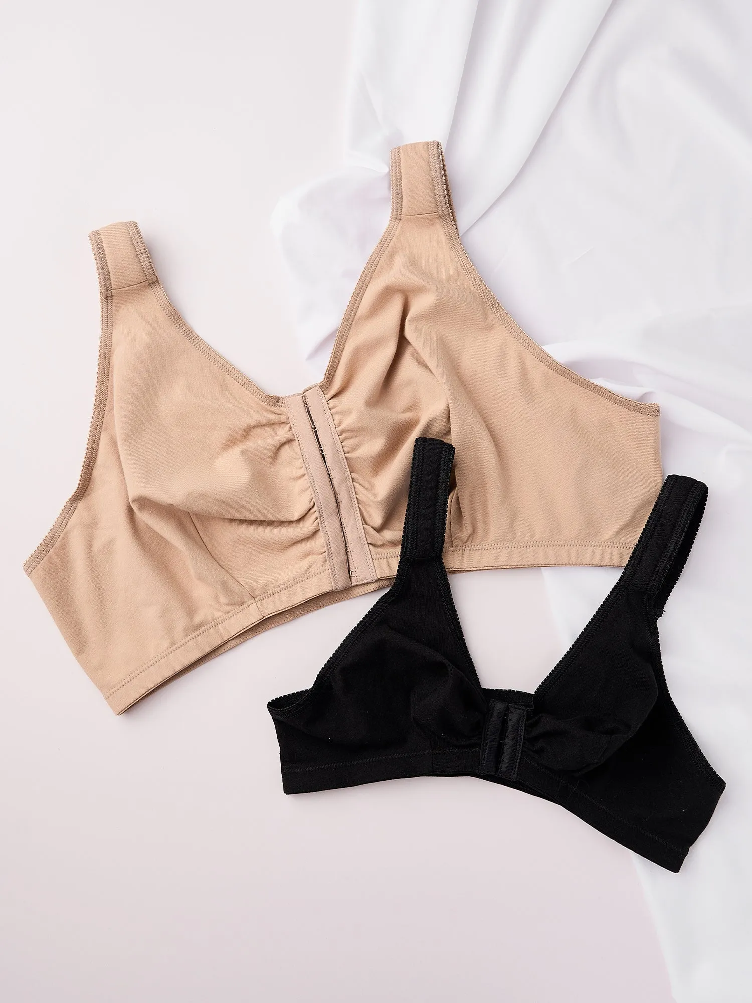 The Meryl - Cotton Front-Closure Comfort & Sleep Bra