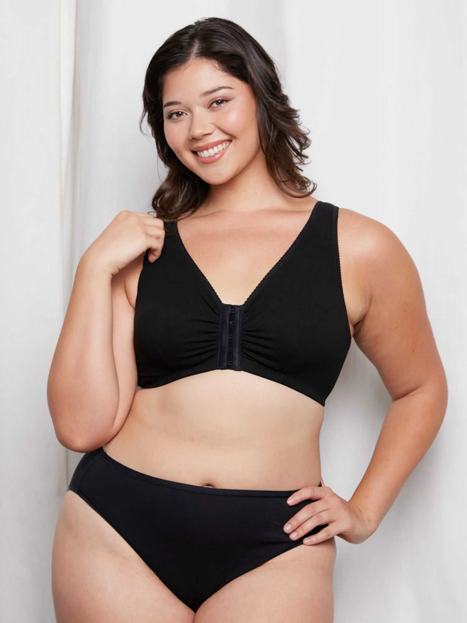 The Meryl - Cotton Front-Closure Comfort & Sleep Bra