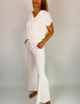 Yoga Trousers White