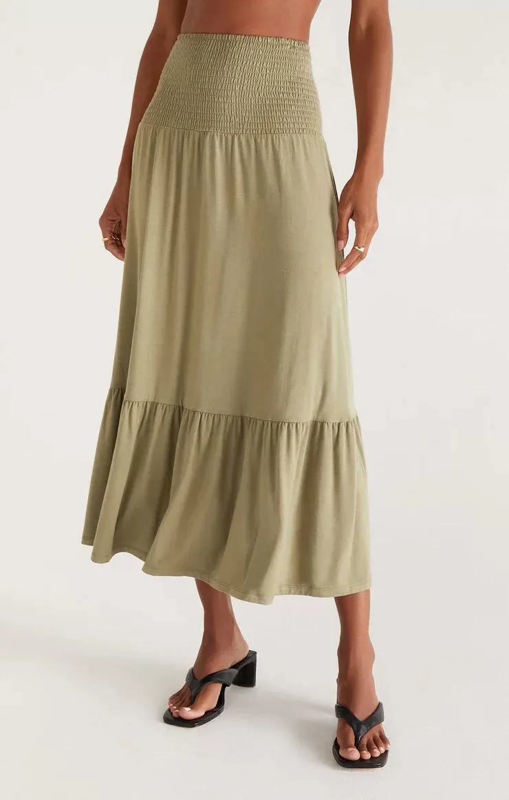 Z Supply Ladies Sadie Convertible Skirt